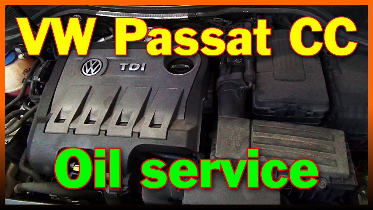 Volkswagen Passat / VW CC oil and filters change service