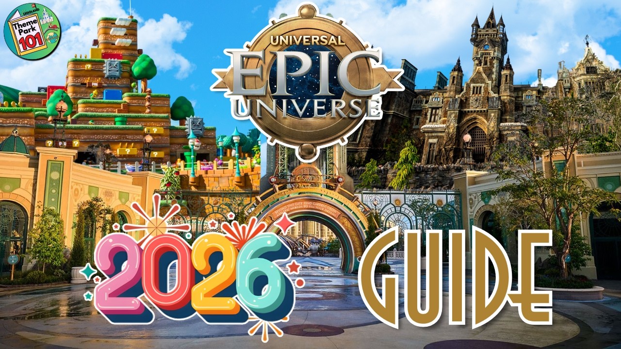 Epic Universe RIDES & ATTRACTIONS - 2026 - Universal Studios Orlando Resort