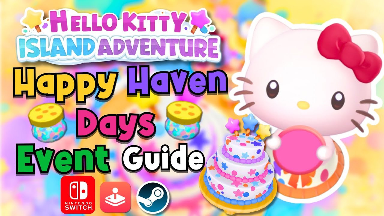 🌈🧁COLLECT RAINBOW SPRINKLES EASILY! Happy Haven Days Event Guide For Hello Kitty Island Adventure