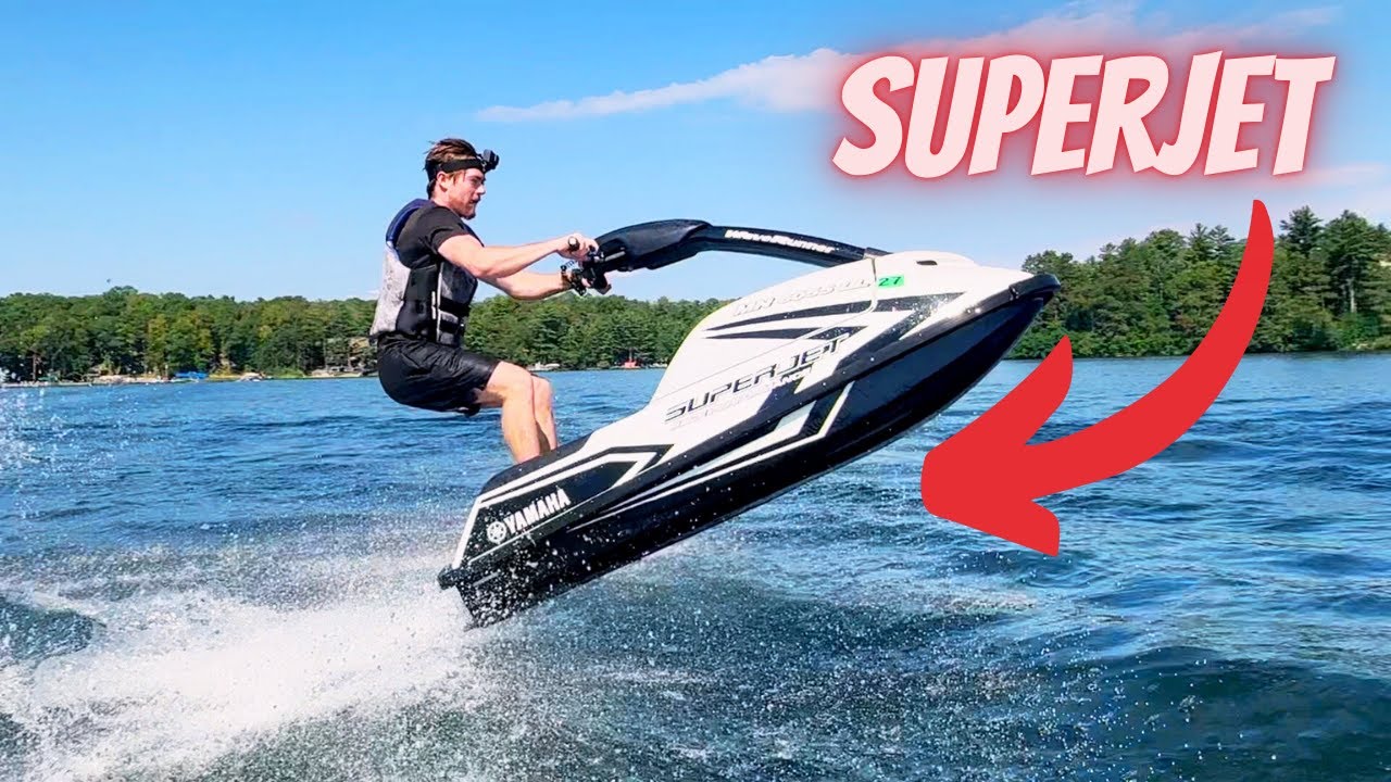 First Ride on NEW Yamaha Superjet!