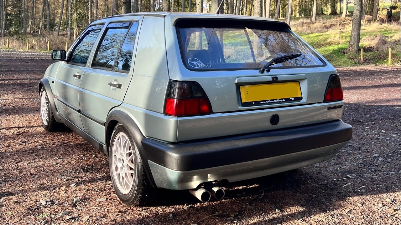 POV Drive VW Golf MK2 Gti 8V