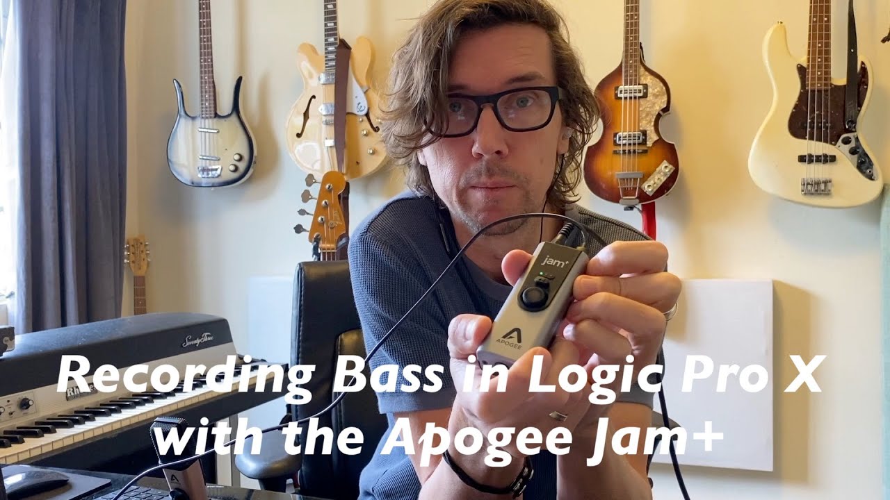 Recording Bass in Logic Pro X with the Apogee Jam+