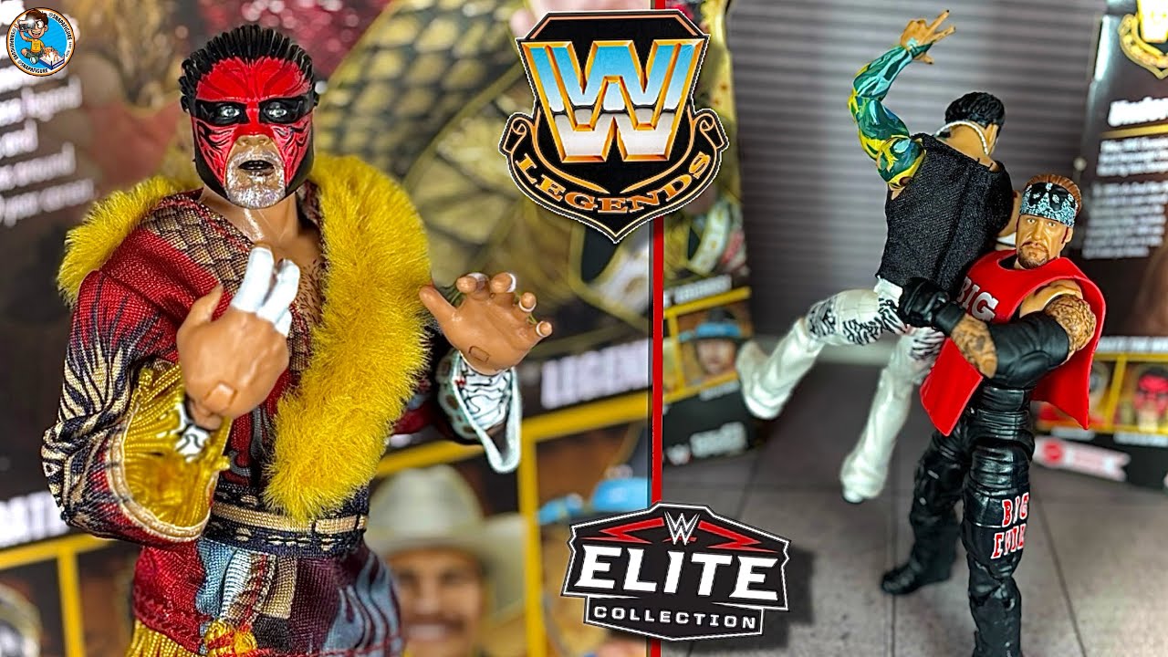 WWE ELITE LEGENDS UNDERTAKER & GREAT MUTA FIGURE REVIEW!