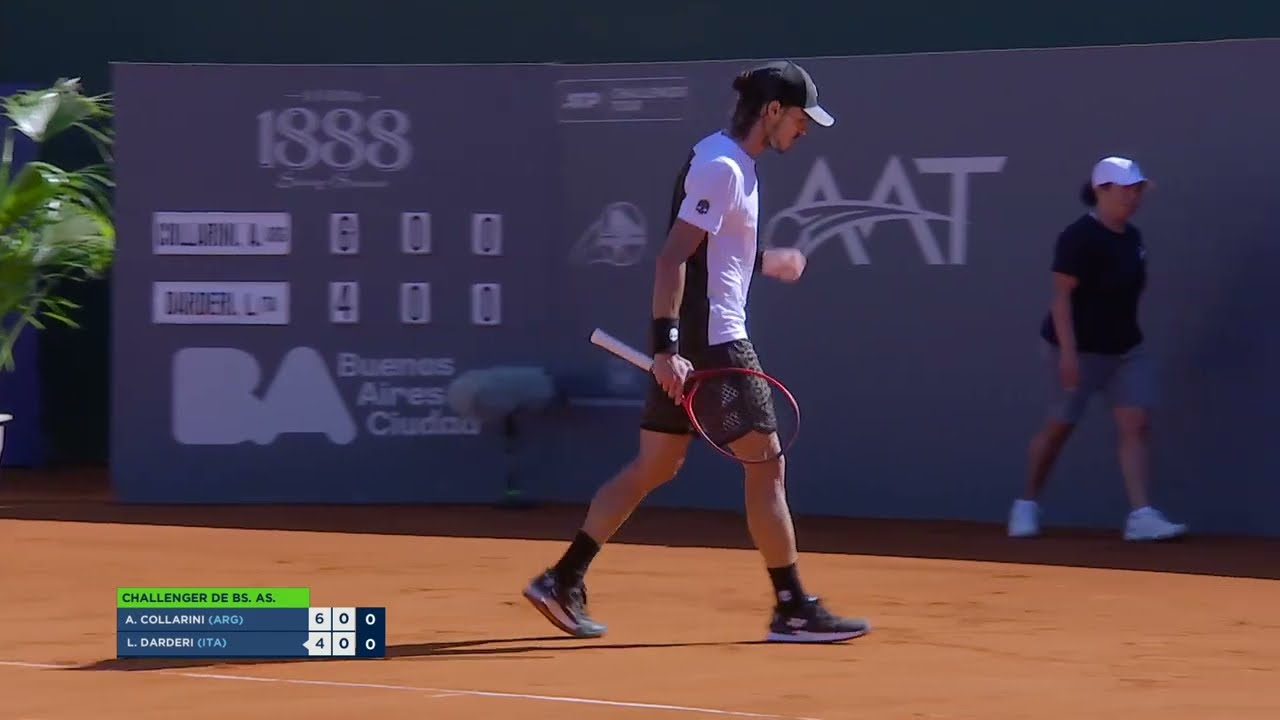 Andrea Collarini vs Luciano Darderi: AAT Legión Sudamericana Challenger BALTC