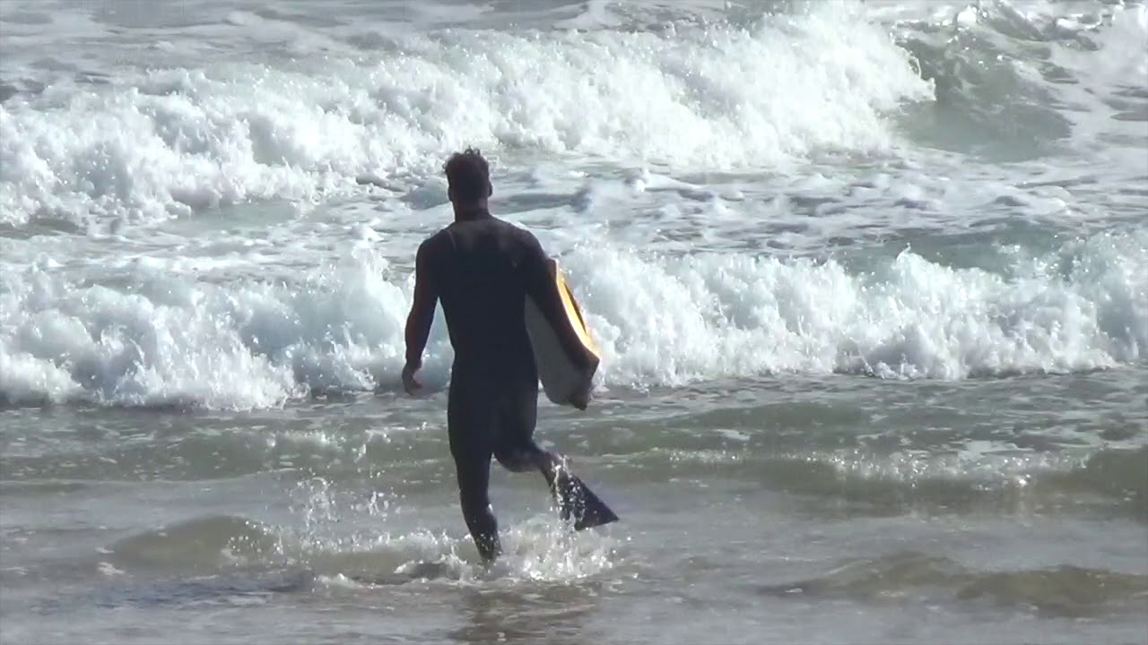 Testing new range of Science Bodyboards. PRO LTD quad vent