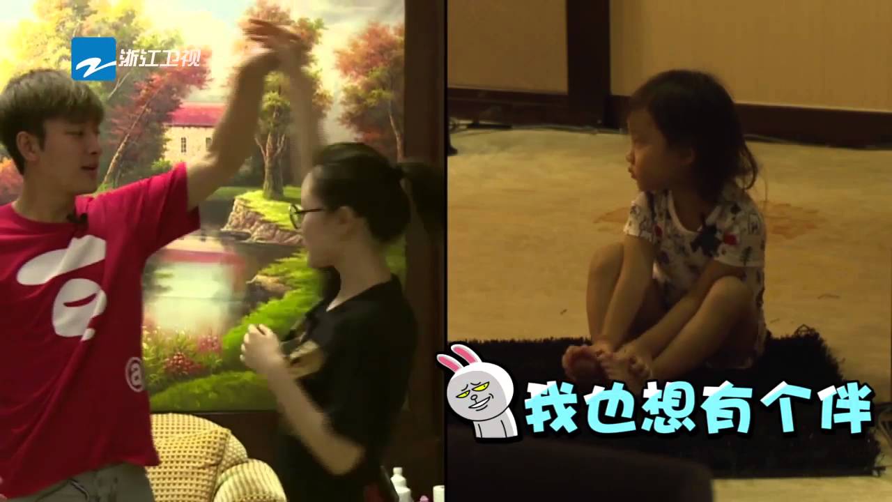 贾乃亮李小璐与甜馨一起跳舞 一家三口甜蜜恩爱 《爸爸回来了》未播精彩花絮 【浙江卫视官方超清1080P】甜馨 奥莉 嗯哼 贾乃亮 李小鹏 杜江