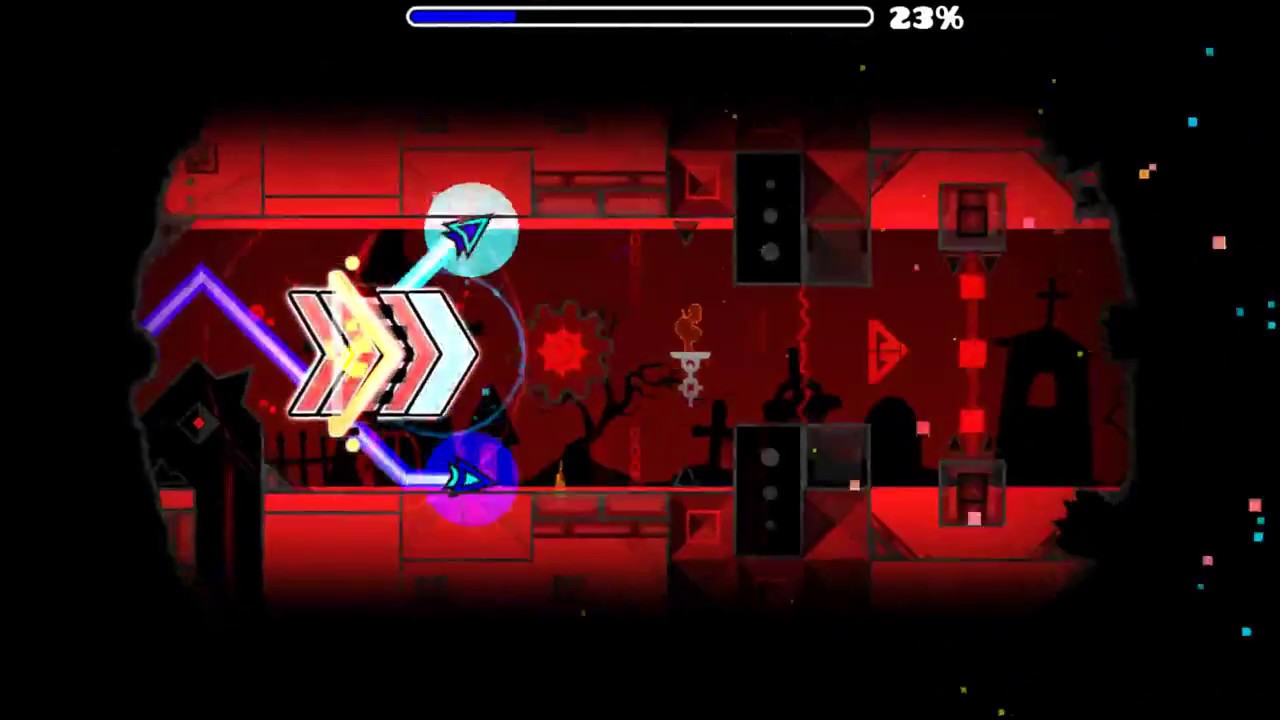 Geometry Dash Buried Angel All Coins ~ Doom Gauntlet Level 2