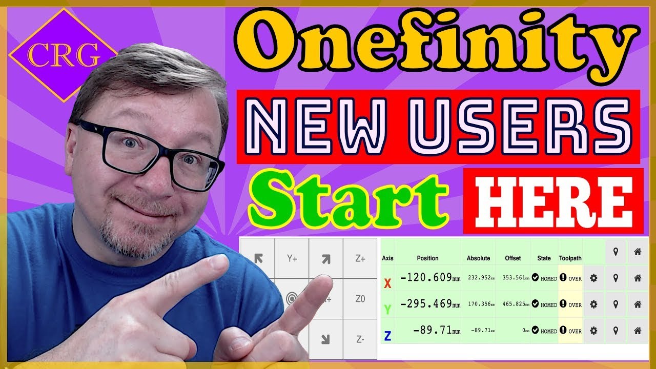 Новые пользователи Onefinity начинают здесь // Объяснение кнопок и значков на экране контроллера BB