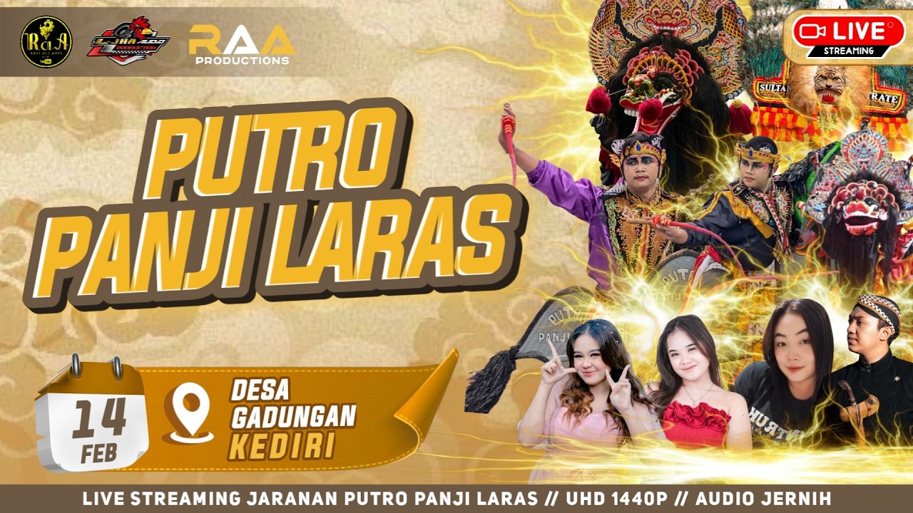 Live Jaranan Putro Panji Laras Gadungan Puncu Kediri Ft L-JHA Audio
