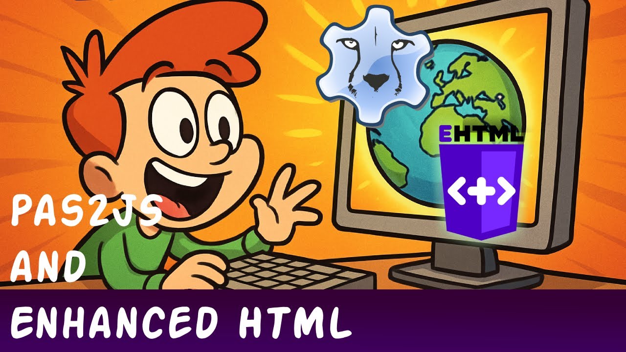 Enhanced HTML + PAS2JS | WEB Development with LAZARUS and FREEPASCAL
