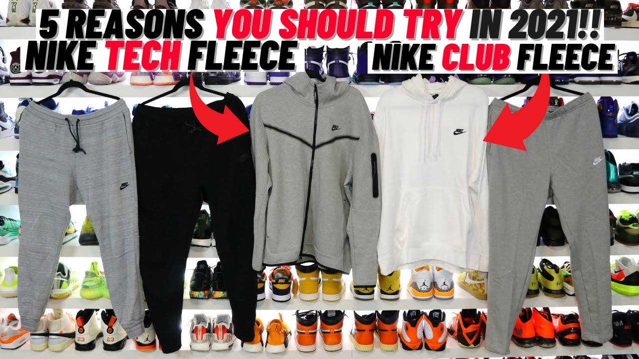 5 Reasons To Try NIKE TECH FLEECE / CLUB FLEECE in 2021 (Joggers & Hoodies!) + GIVEAWAY!