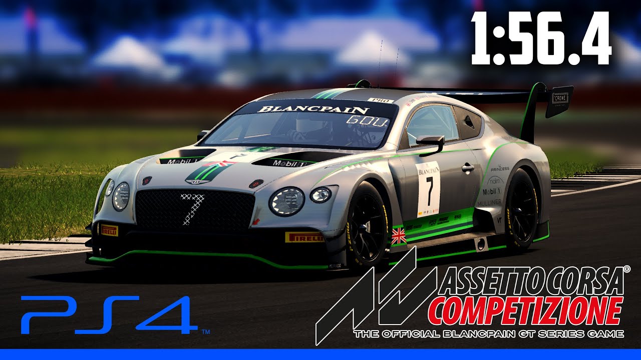 ACC Bentley Hot Lap + Setup on PS4 @Silverstone Plus more GIVEAWAYS!!