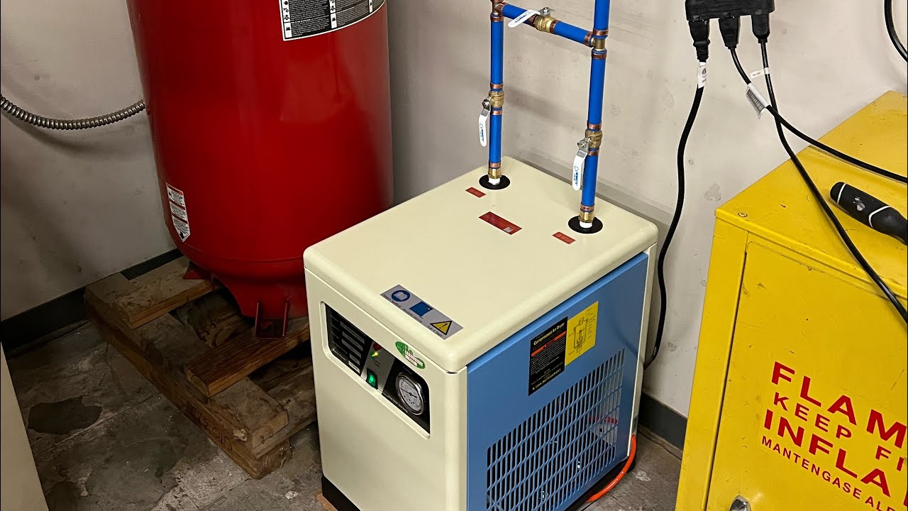 Setting up a Harbor Freight Air Dryer #airdryer #harborfreight