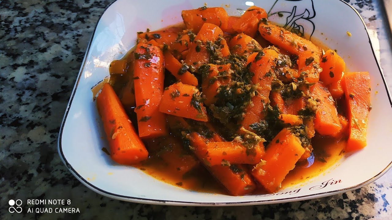 سلاطة الجزر مشرمل😋 على الطريقة الفاسية كيجي لديد👇