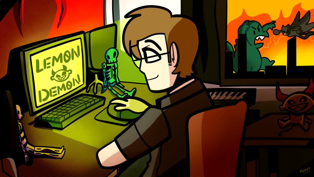 24/7 lofi Lemon Demon live backings to study and relax to (Youmacon 2010 Backings Visualizer)