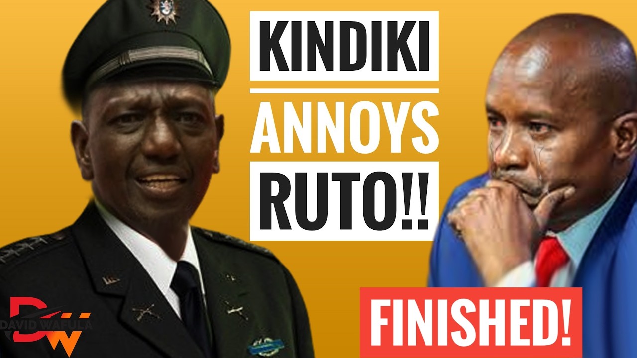 KINDIKI'S SECURITY FILMED DRIVING MAYBACHS AS KENYANS STRUGGLE TO MAKE ENDS MEET!