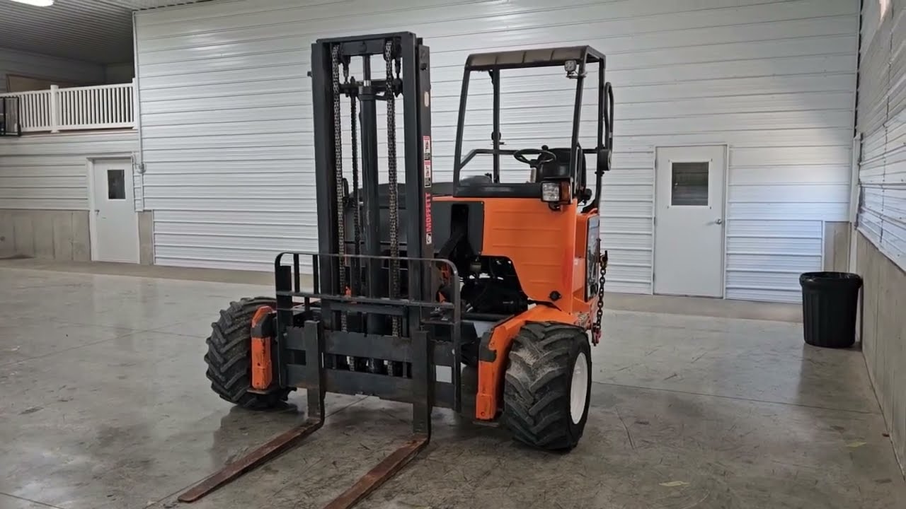 2016 Moffett M8 55.3 Truck Mounted Forklift For Sale stk p400718b