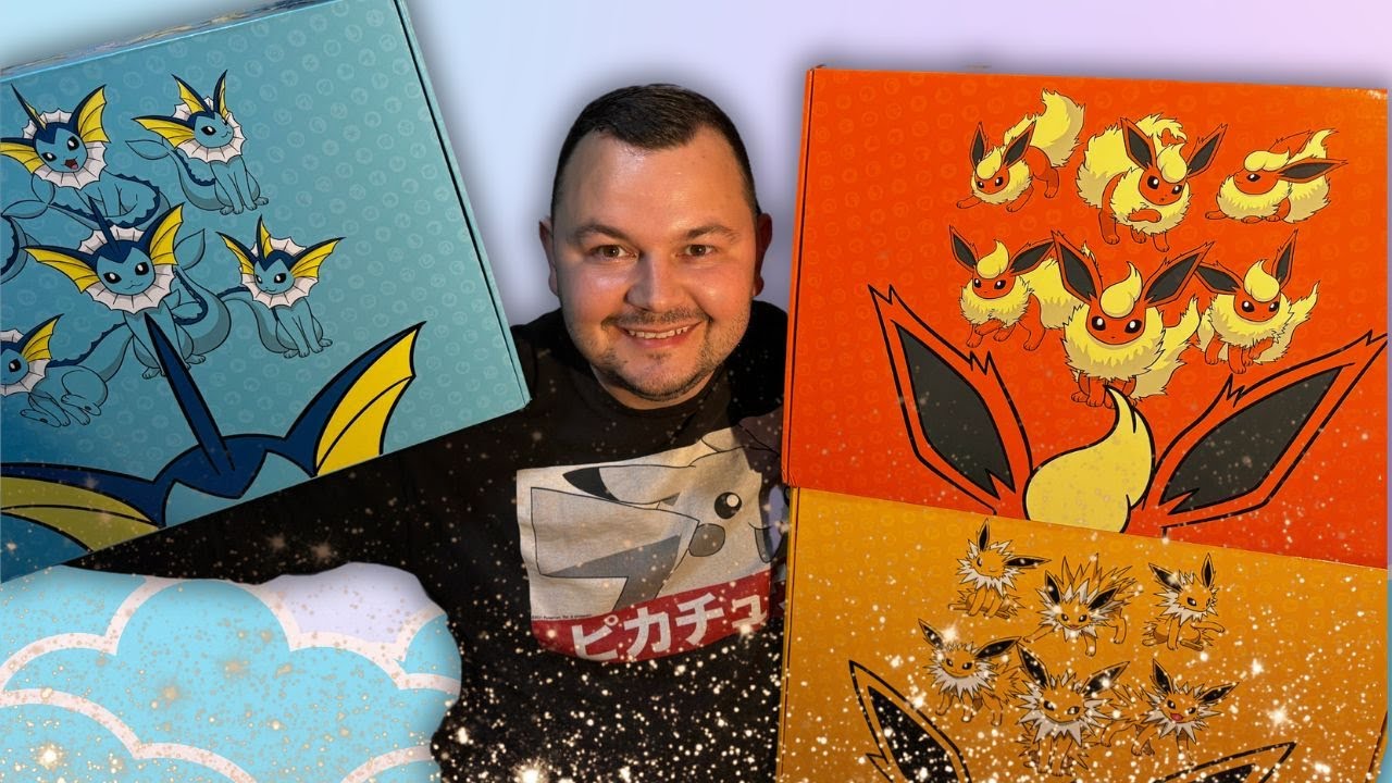 Simplified Chinese Eeveelution Boxes ARE CRAZY!!