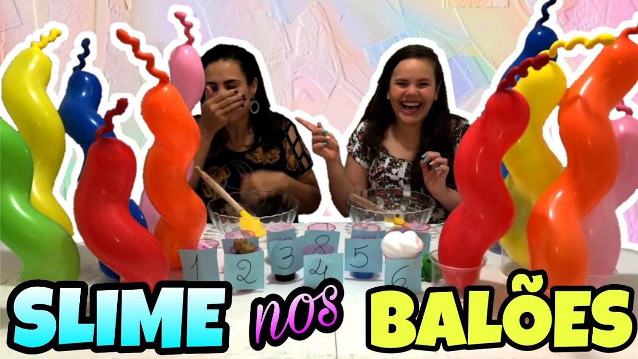 NÃO ESCOLHA O BALÃO DE SLIME ERRADO!! SLIME CHALLENGE
