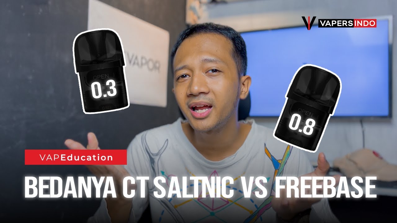 APA PERBEDAAN CARTRIDGE SALTNIC DAN FREEBASE ‼️‼️ || VAPEDUCATION