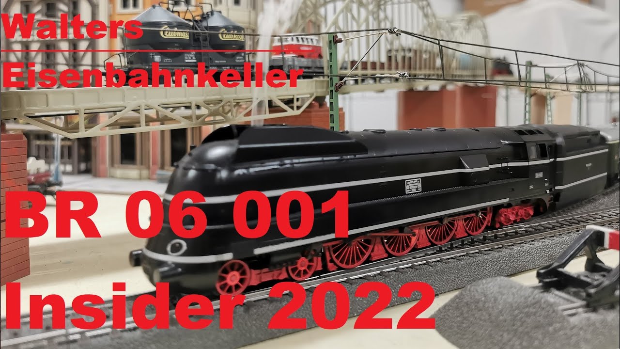 Märklin Insidermodell 2022, BR 06 001 mit dynamischem Dampfausstoß