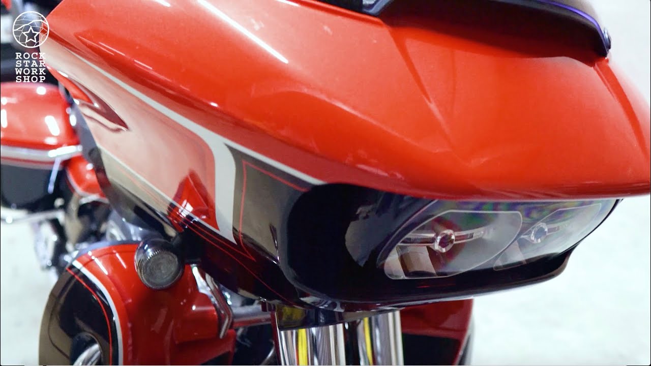 Качественная аудиосистема на Harley Davidson road glide cvo #harleydavidson #eton #focal #match