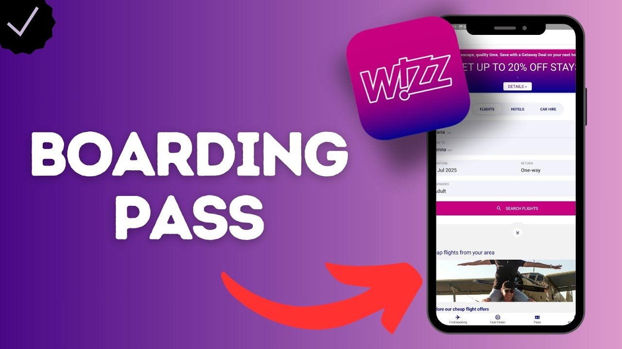 How to Find Your Boarding Pass in the Wizz Air App