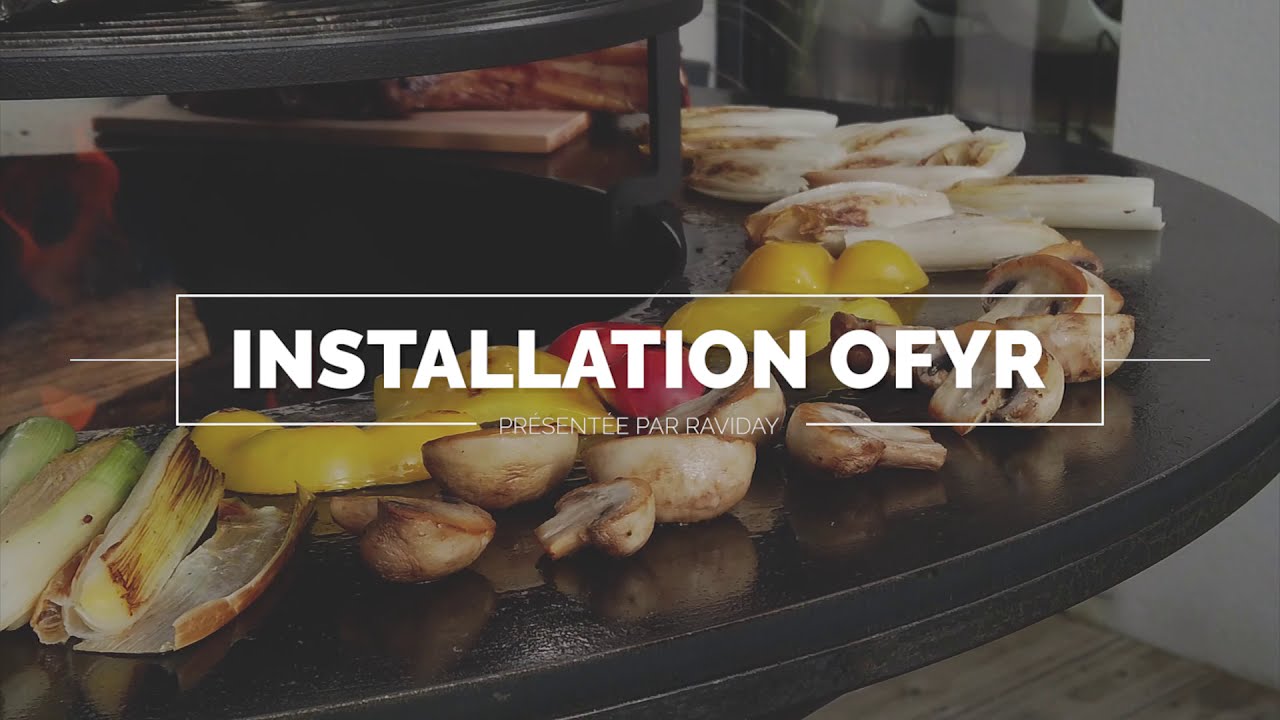 Montage & premier feu du brasero OFYR par Raviday Barbecue
