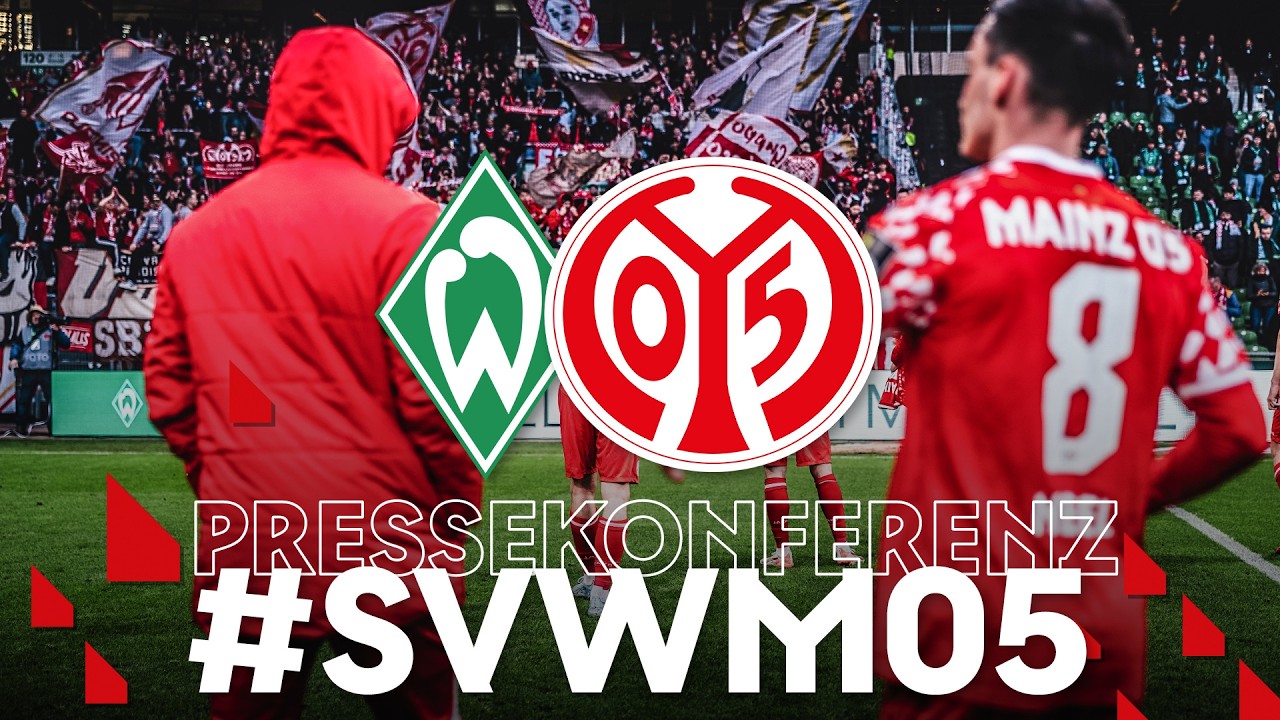 Die PK nach dem Spiel in Bremen | #SVWM05 | #05ertv | Saison 2025/26