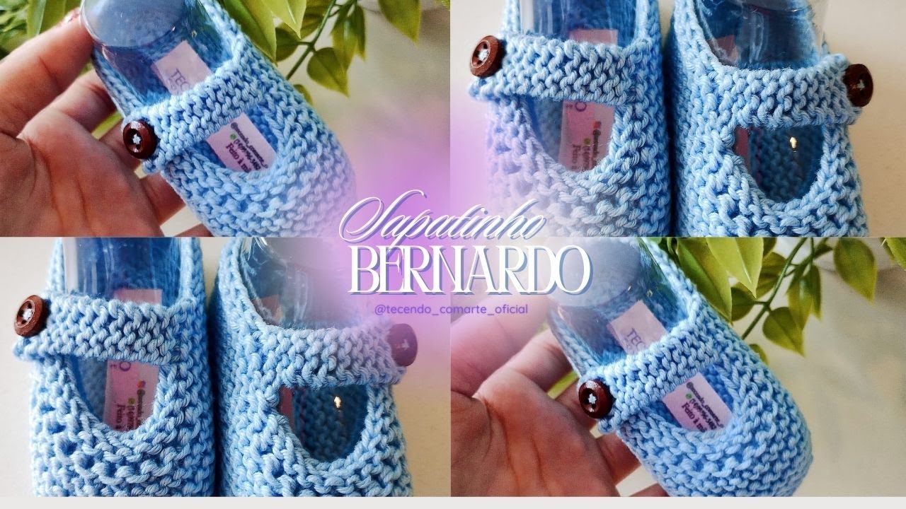 Sapatinho Bernardo por Tecendo com Arte