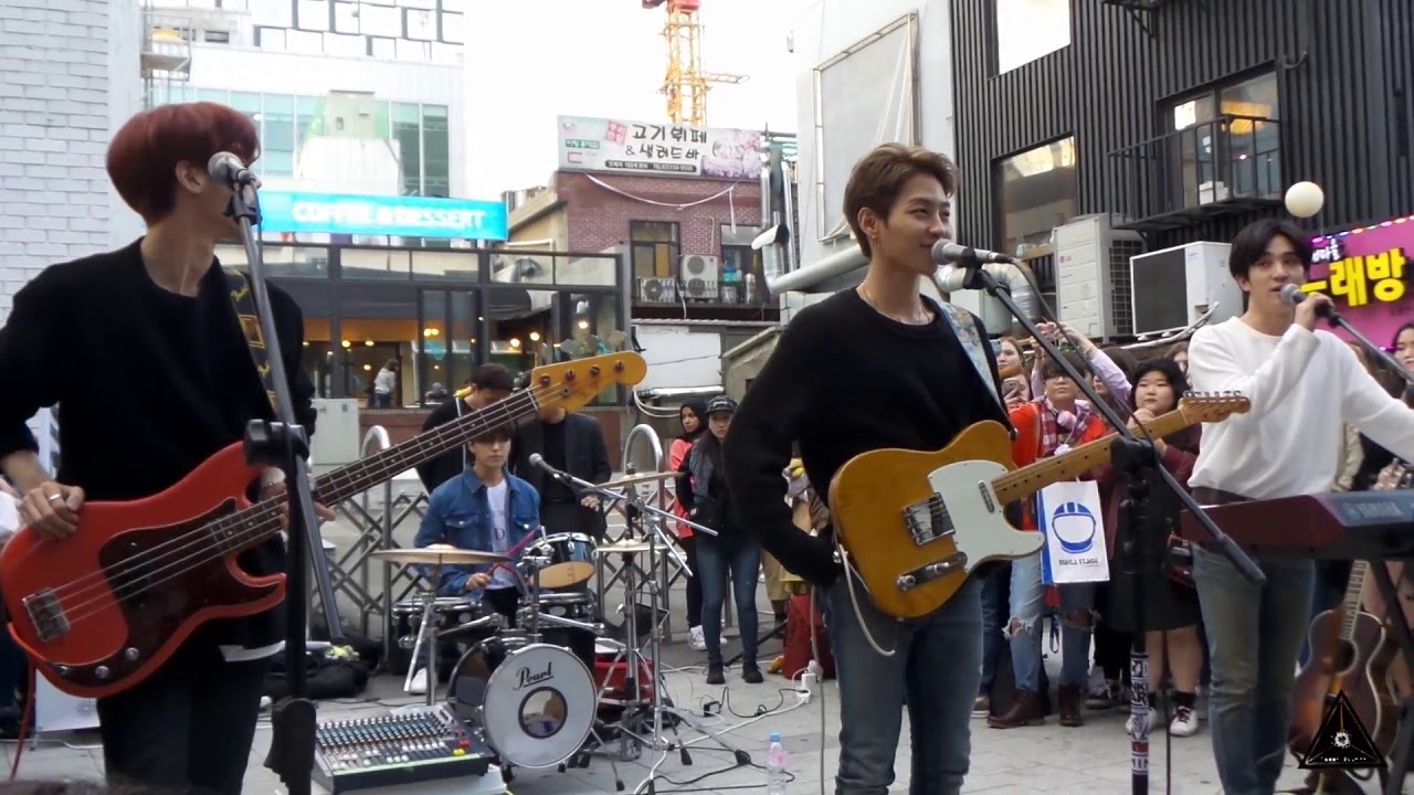 180928 - The rose busking in Hongdae - Sorry