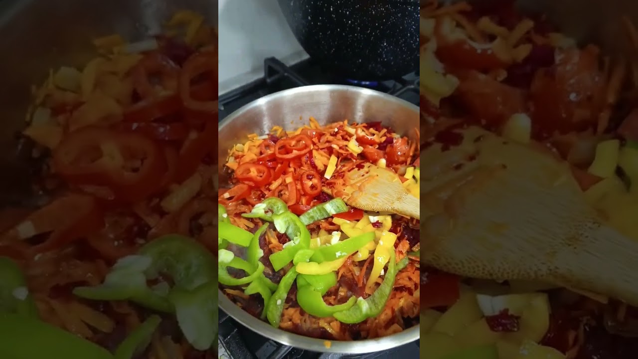 Приготовила вкусный борщ из говядины мясом 🔥☘️👍