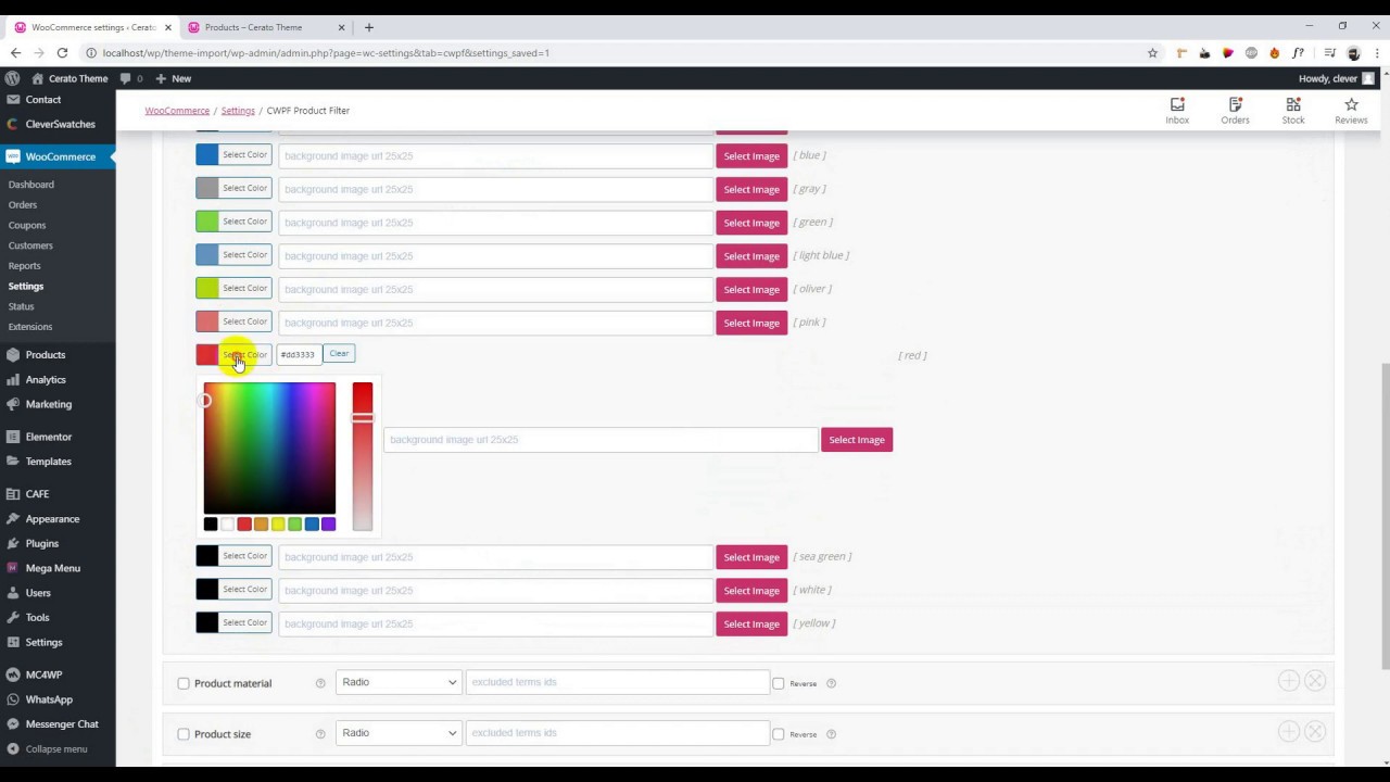 How To Config Clever WooCommerce Product Filters Sidebar