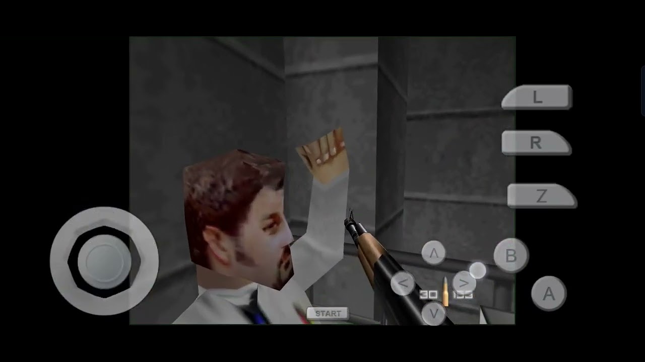 Goldeneye N64 - Hard Difficulty Walkthrough (Mission 2 Facility)