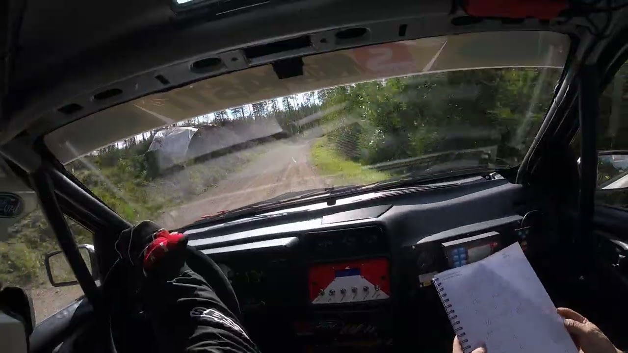 Shakedown for Savitaipale-Rally.