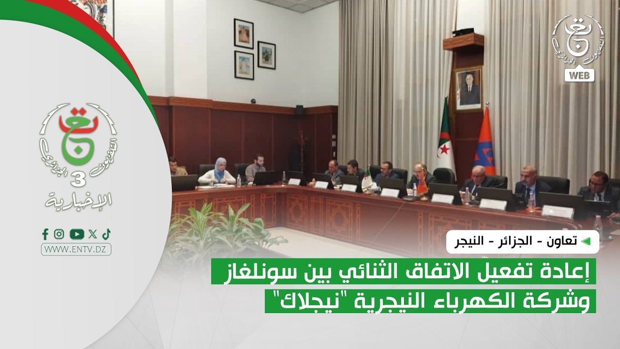تعاون - الجزائر - النيجر | إعادة تفعيل الاتفاق الثنائي بين سونلغاز وشركة الكهرباء النيجرية 