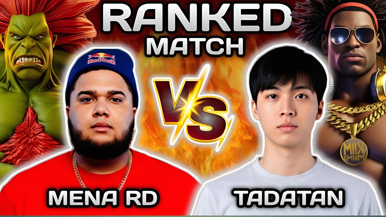 SF6 ▰ Mena RD ( Blanka, M. Bison ) VS  Tadatan ( Dee Jay ) HLG.