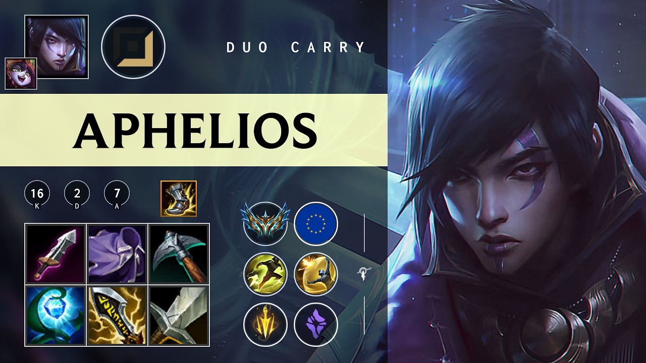 Aphelios ADC vs Jinx - EUW Challenger Patch 26.06