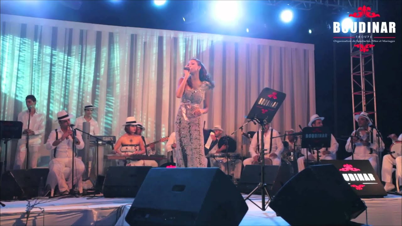 Saber Rebai & Oumayma Taleb سهرة النجم صابر الرباعي و اميمة طالب صحبة فرقة بودينار
