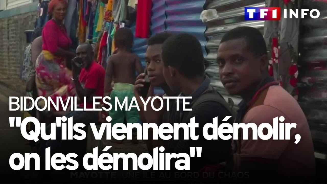 Dans les bidonvilles de Mayotte, la colère des habitants face à l'opération Wuambushu
