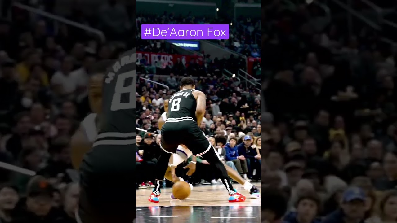 De&rsquo;Aaron Fox at the #sacramentokings #nbagames #shortvideos #viralvideo #trendingshorts #lapagan