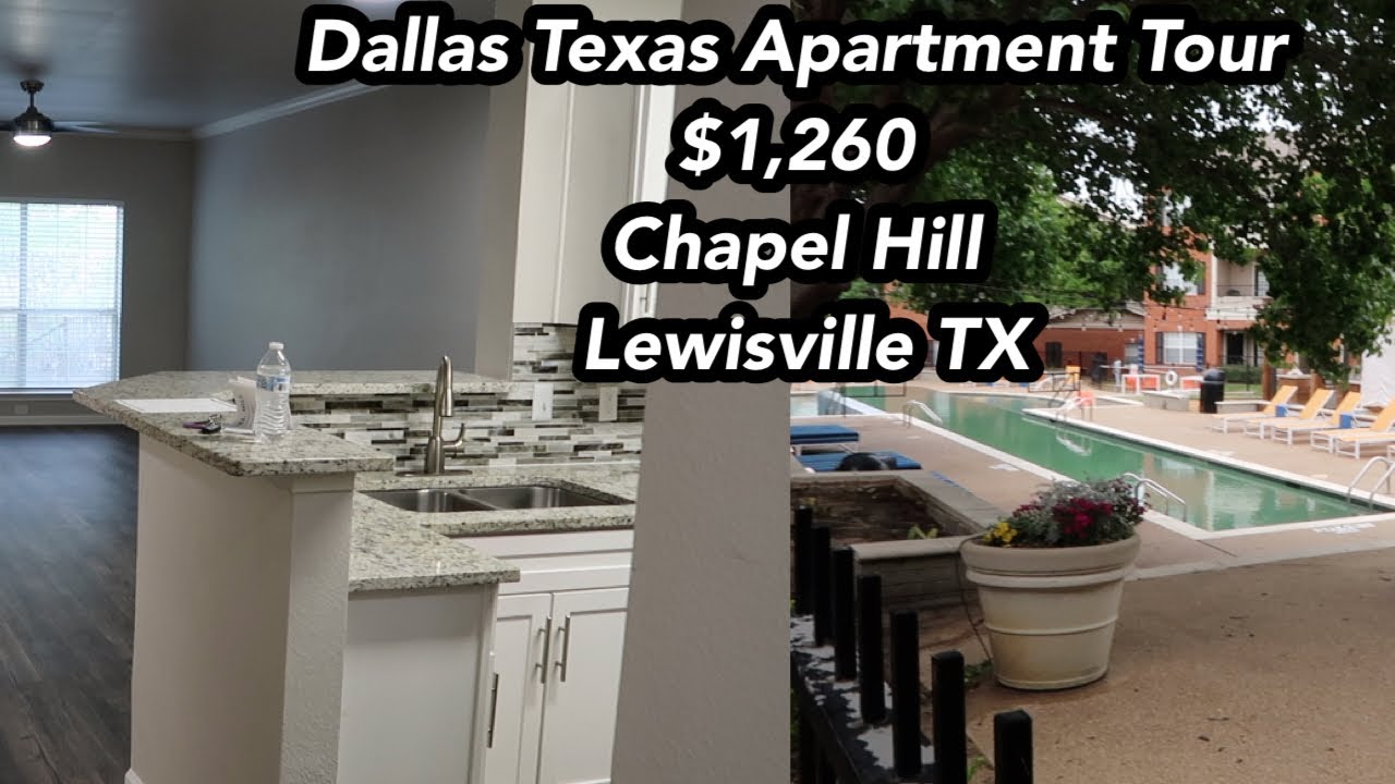 Last Apartment Tour | Dallas Texas | Chapel Hill Lewisville $1,260