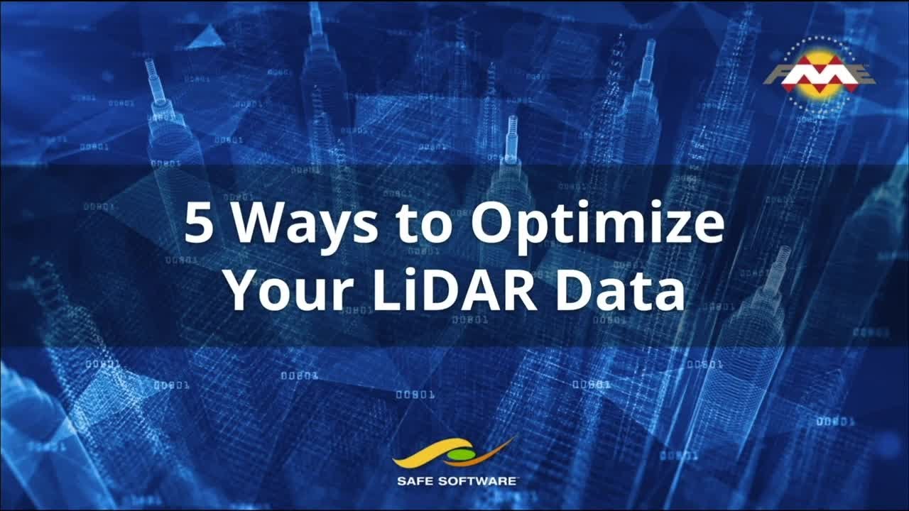 5 Ways to Optimize Your LiDAR Data