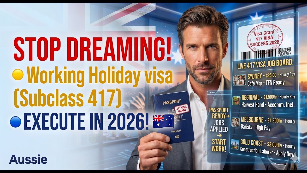 2026 WAR PLAN: Australia&rsquo;s Subclass 417 Visa Strategy &ndash; Your Legacy Starts Here