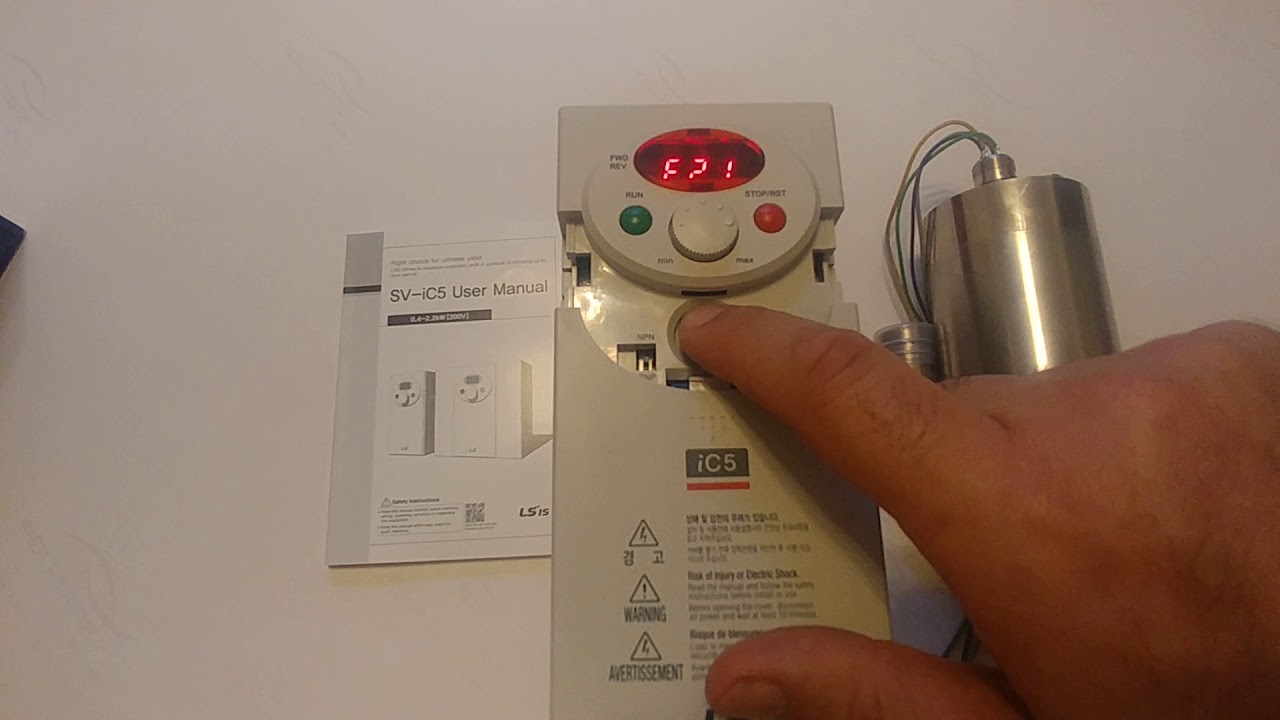 Invertor ic5 si spindle
