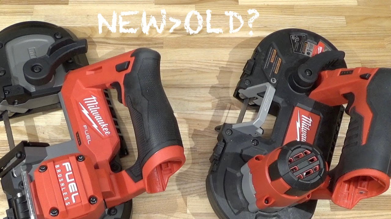 Test: Milwaukee M12 Fuel vs Brushed Bandsaw Amp Draw?