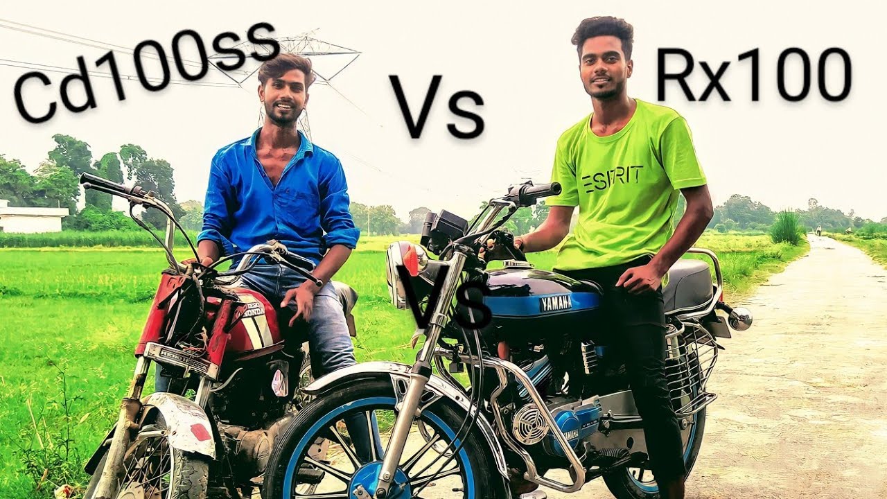 Super Drag Race 💨Yamaha Rx100 VS Hero Honda  Cd100ss 🔥 vlogs