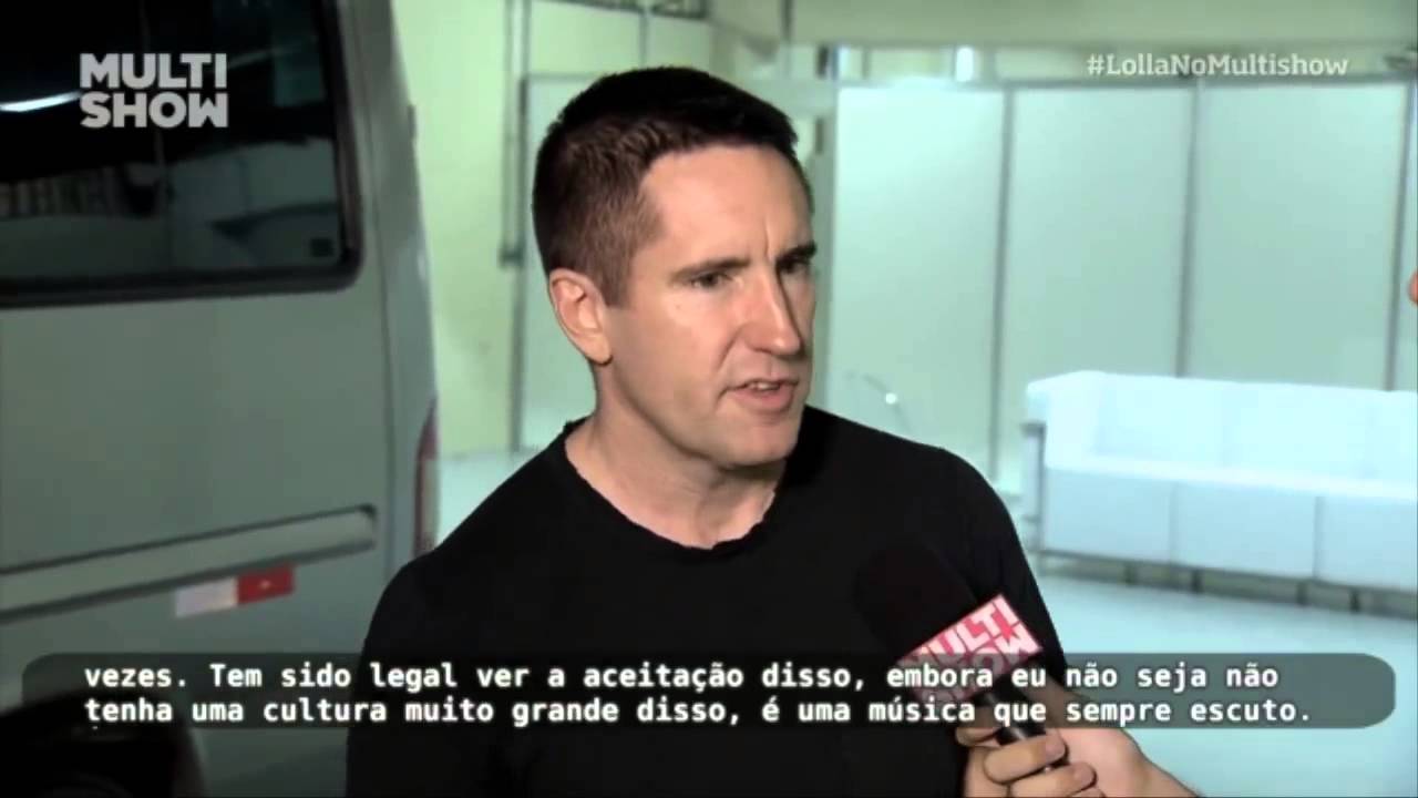 Trent Reznor Interview - Lollapalooza Brazil