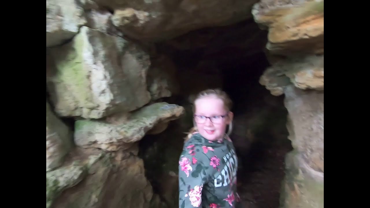 Bowood House and Gardens waterfall and caves