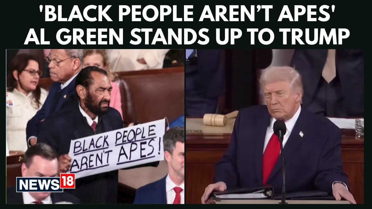 SOTU Controversy: Democrat Al Green Calls Out Racist Cartoon During Trump State of the Union | N18G